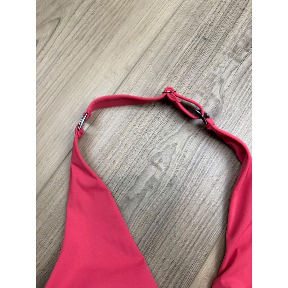 Call to Action C2A Pink Halter V-Wire Top‎ & Black High Waist Bikini Set NWT XS - Picture 3 of 10